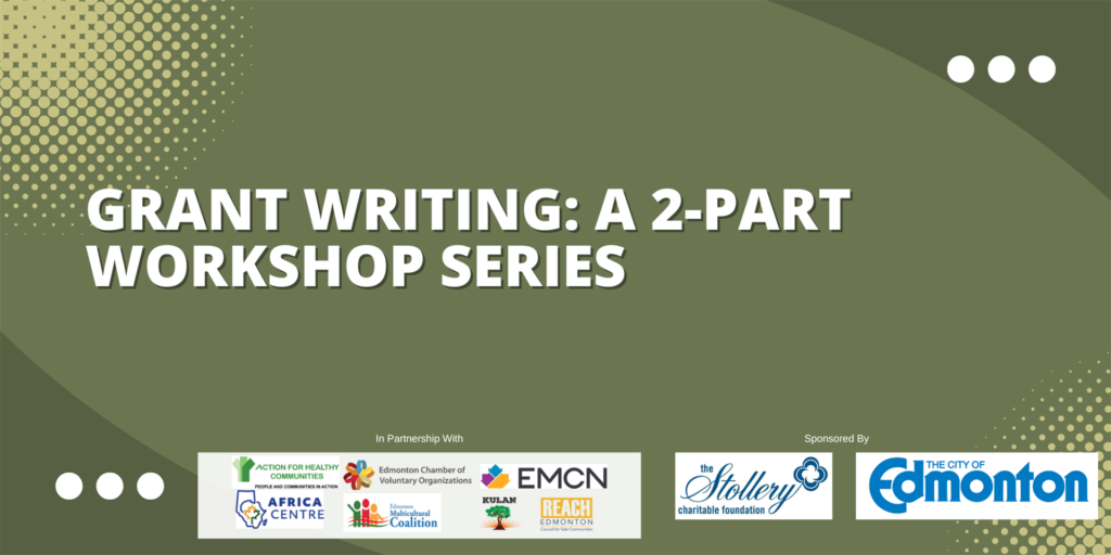 Grant Writing A 2-part Workshop Series