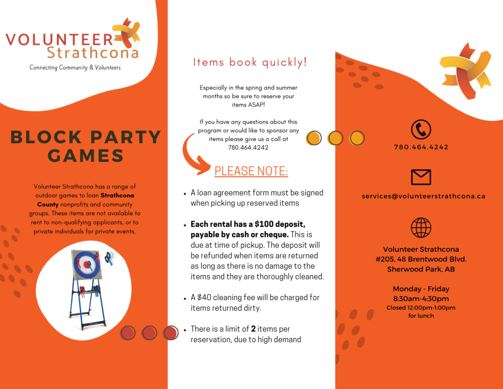 Block Party Games – Volunteer Strathcona